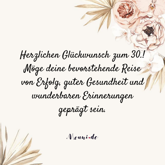 glueckwuensche zum 30 geburtstag fuer die tochter