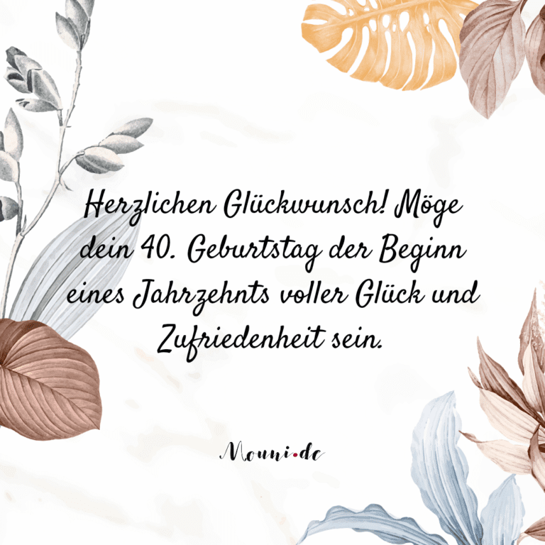 Kuchendekoration Zum 40. Geburtstag – „Happy 40th Birthday“ In Roségold & Glitzer