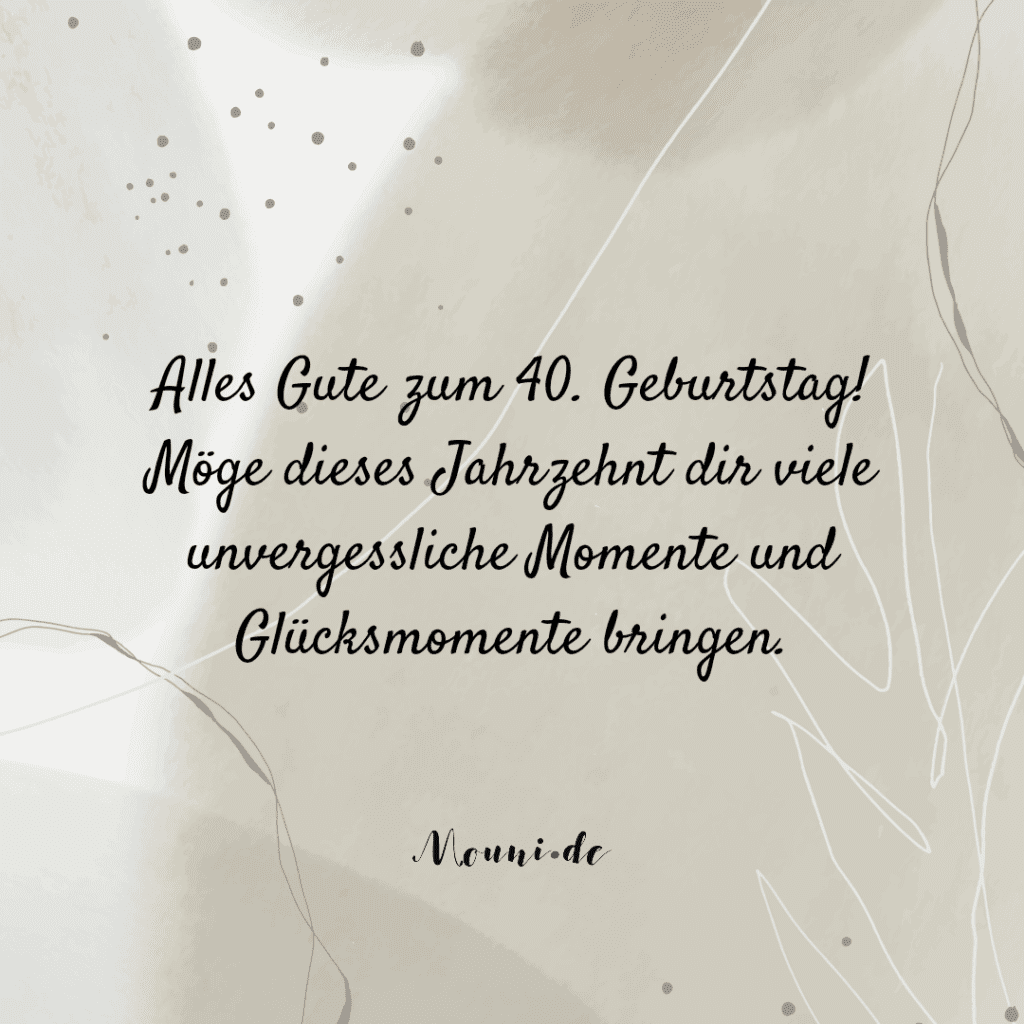 lustige sprueche zum geburtstag 40