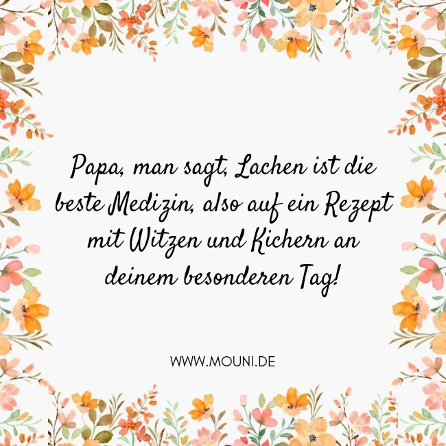 geburtstagswunsch papa