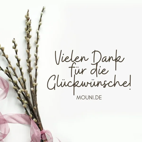 danke fuer die glueckwuensche zum geburtstag