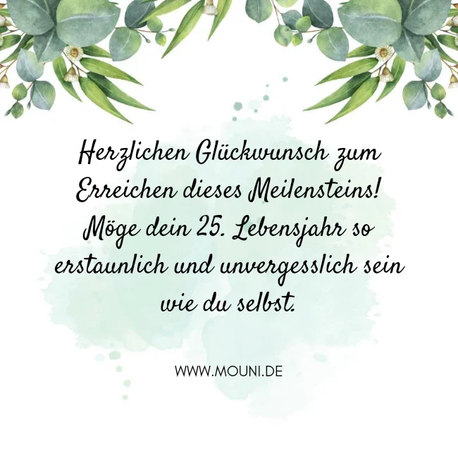 freche glueckwuensche zum 25 geburtstag