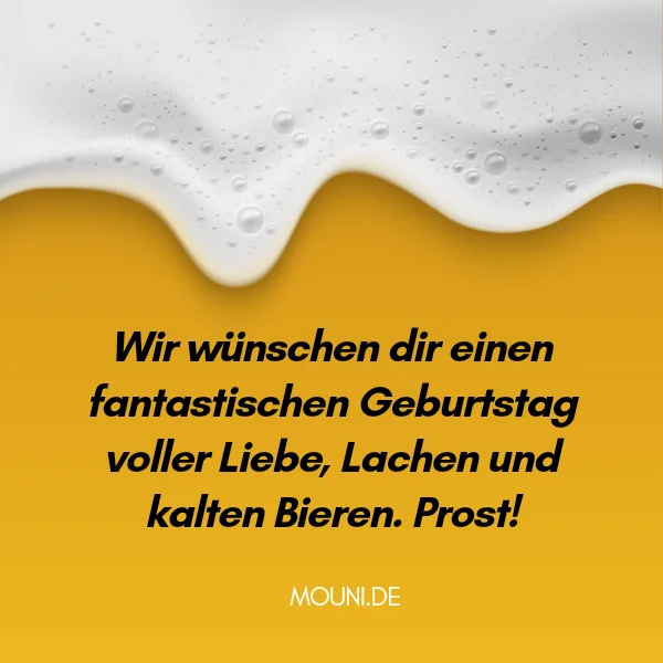 geburtstagswuensche lustig mann bier