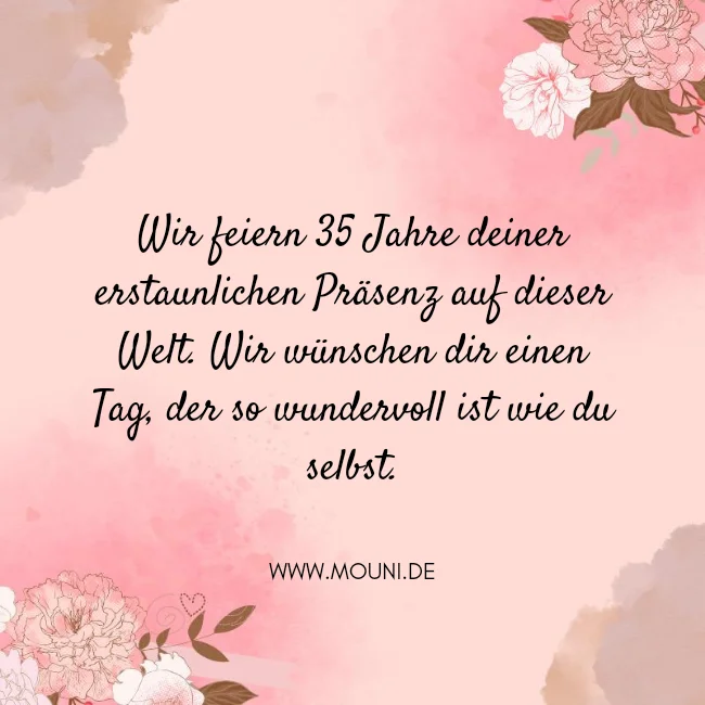 glueckwunsch zum 35 geburtstag