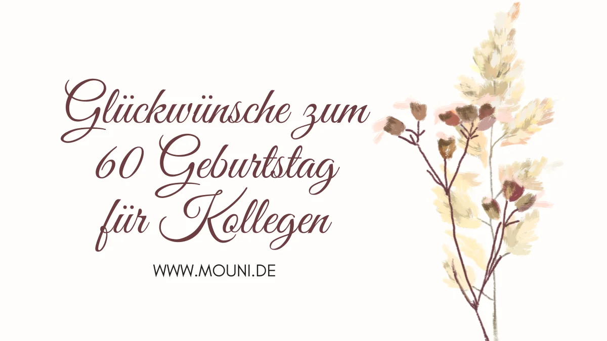 gedicht zum 60 geburtstag eines mannes