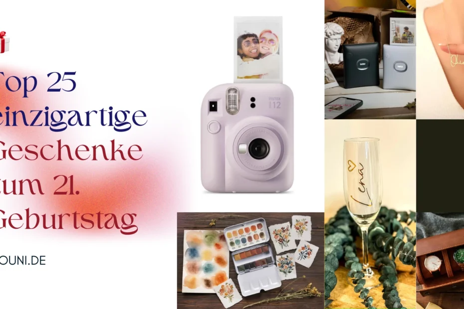 Top 25 einzigartige Geschenke zum 21. Geburtstag