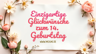 240+ Einzigartige Glückwünsche zum 14. Geburtstag