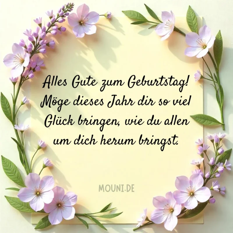 Glückwünsche zum 26. Geburtstag für Frauen