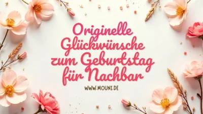 160+ Herzliche Geburtstagswünsche für Nachbar (Original)